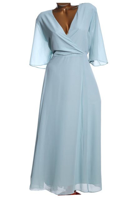 Dámské  zelené/mintové vrstvené luxusní šaty  / CAPSULE / XXXL (48) / UK 20 / ANGLIE