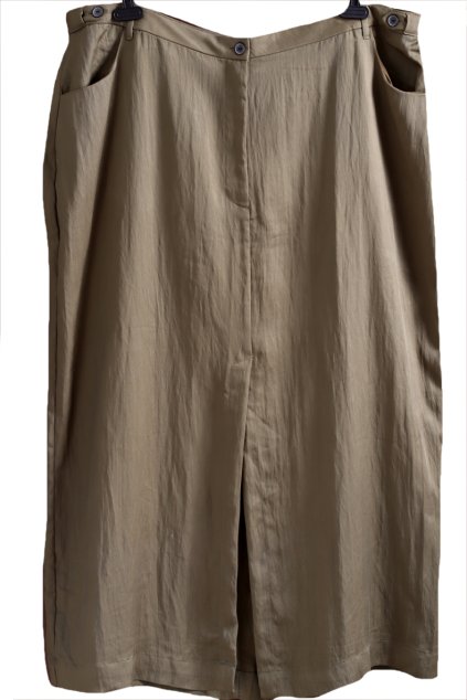 Dámská khaki sukně  / NEXT/ XXXXL (52) / UK 24 ANGLIE
