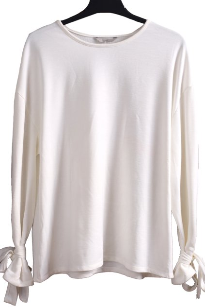 Dámská bílá elastická mikina  / GEORGE / XXXL (46/48/50) / UK 18/20/22 / ANGLIE
