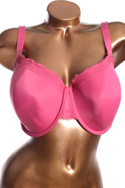 Dámská růžová podprsenka / Marks & Spencer / 85J / UK 38G / ANGLIE
