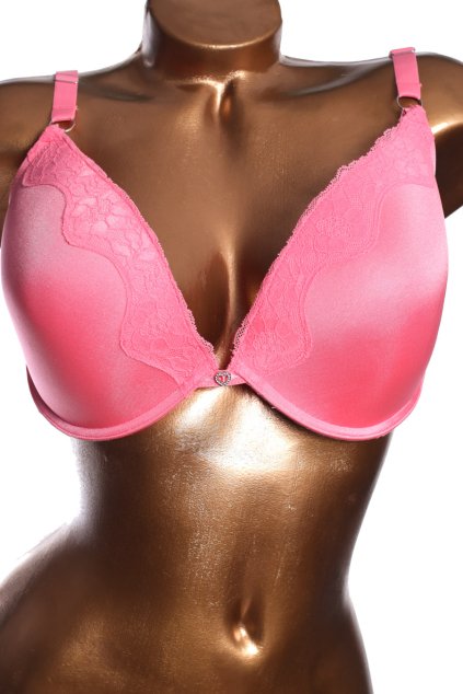 Dámská růžová podprsenka / PRIMARK / košíček EU 90F / UK 40E / ANGLIE