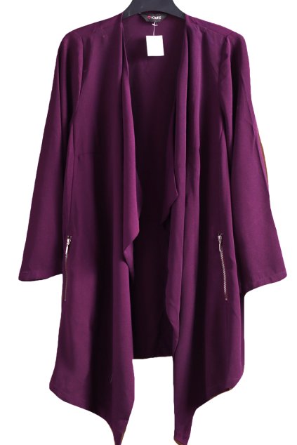 Dámský fialový přehoz / YOURS / XXXL (48/50) / UK 20  / ANGLIE