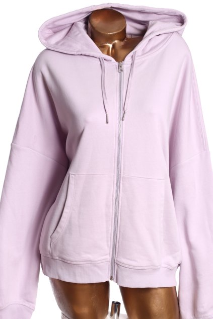 Dámská světle fialová mikina na zip / TU / XXXXL (52) / UK 24/ ANGLIE