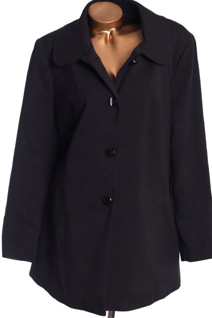 Dámský černý kabátek / BM  /  XXXL (50) / UK 22 / ANGLIE