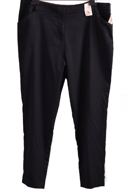 Dámské  černé kalhoty / TU / XXXXL (50) / UK 22 / ANGLIE