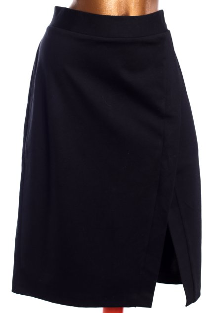 Dámská  značková černá sukně s rozparkem / THE COLLECTION /  XXXL (46/48) / UK 18/20 / ANGLIE