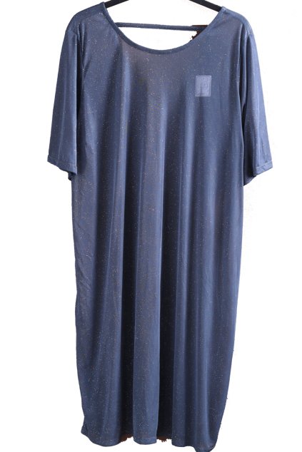 Dámská šedá průsvitná značková halenka s třpytkami  / RIVER ISLAND PLUS/ XXXL (50) / UK 22 / ANGLIE