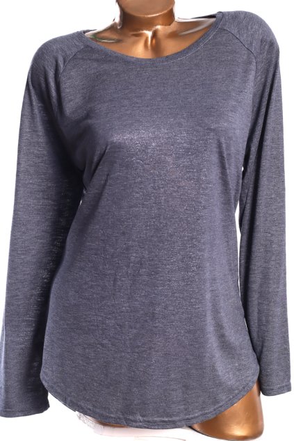 Dámské šedé triko s třpytkami  / f&f / XXL (46/48) / UK 18 / ANGLIE