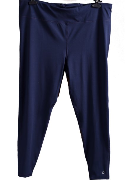 Dámské kvalitní tmavě modré legíny / GOOD MOVE - Marks&Spencer / XXXXL (52) / UK 24 / ANGLIE