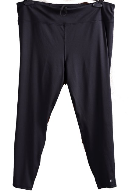 Dámské kvalitní černé legíny / GOOD MOVE - Marks&Spencer / XXXXL (52) / UK 24 / ANGLIE