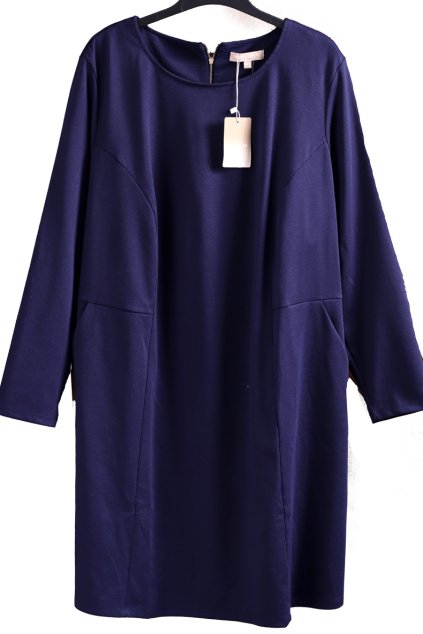 Dámské tmavě modré šaty / ANTHOLOGY /  XXXXL (54) / UK 26 / ANGLIE