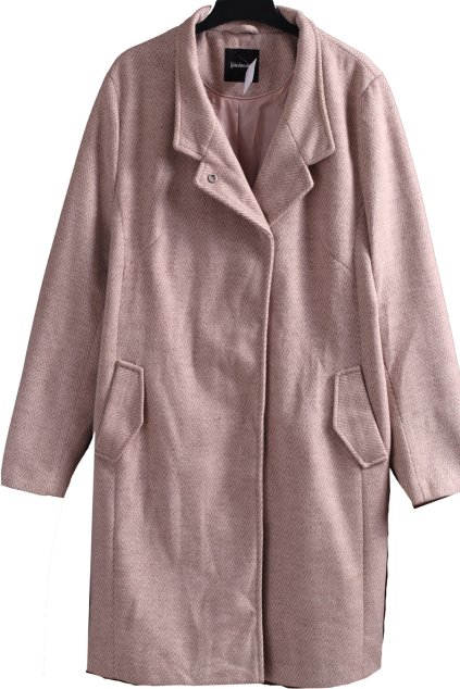 Dámský šedo-fialkový kvalitní kabát / KALEIDOSCOPE / XXXXL (48/50) / UK 20/22 / ANGLIE