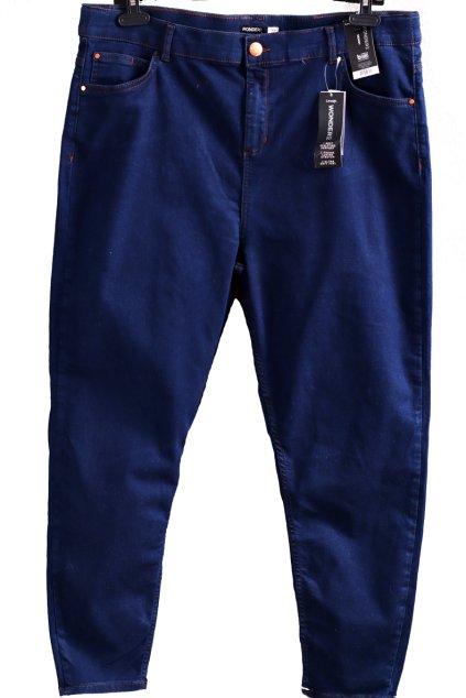 Dámské tmavě modré kalhoty / GEORGE / XXXL (50/52) / UK 22/24 / ANGLIE