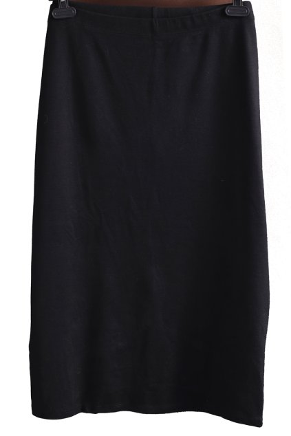 Dámská černá elastická  sukně  / GEORGE / XXXXL (52) / UK 24 / ANGLIE