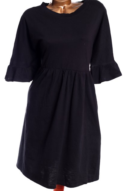 Dámské černé šaty / ASOS / XXL (48) / UK 20 / ANGLIE