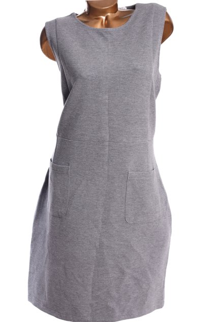 Dámské zimní šedé šaty  / Tu / XXXL (48) / UK 20 /  ANGLIE