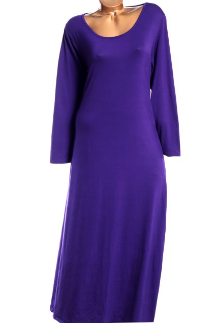 Dámské fialové šaty / BE JEALOUS  / XXXXL (52/54) / UK 24/26 /  ANGLIE