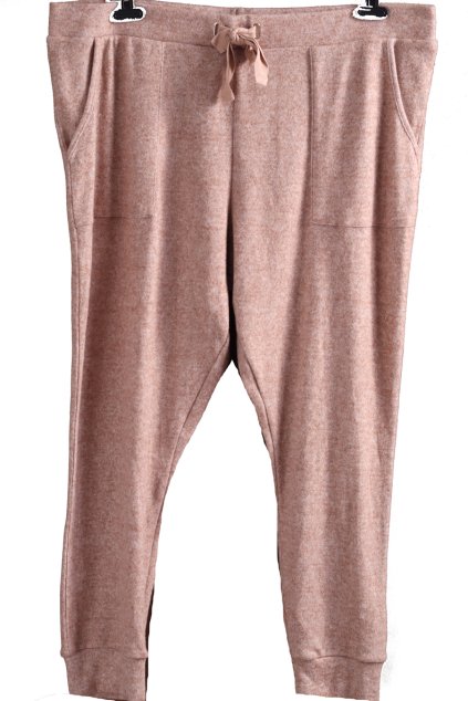 Dámské hnědé teplé domácí kalhoty / f&f / (50) / UK 22 / ANGLIE