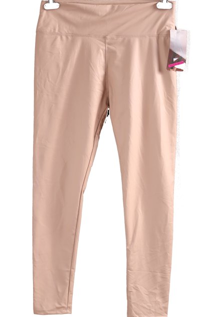 Dámské hnědé kožené kalhoty / XXL (46) / UK 18 / ANGLIE