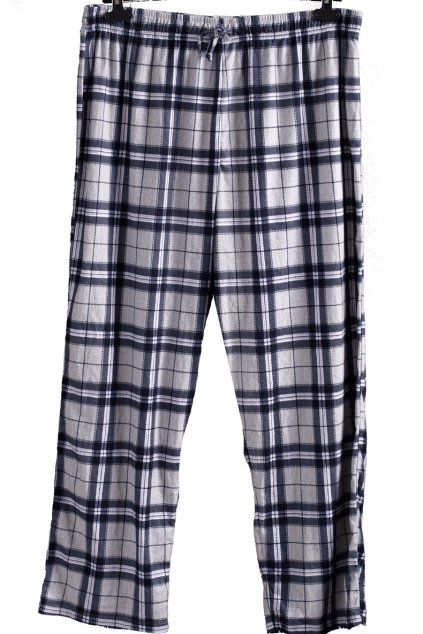 Dámské šedo-modré kostkované domácí kalhoty / f&f / XXXL (48/50) / UK 20/22  / ANGLIE