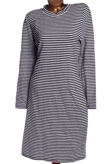 Dámské černo-bílé pruhované šaty  / PRIMARK / XXXL (48) / UK 20 / ANGLIE