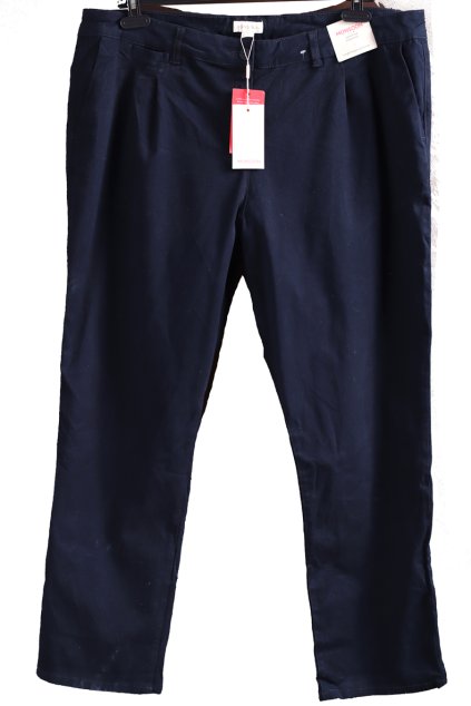 Dámské značkové tmavě modré kalhoty PC - 1500,-  / MONSOON / XXXL (50) / UK 22 / ANGLIE