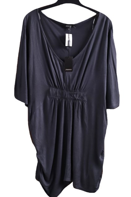 Dámská šedá halenka / PAPAYA / XXL (46) / UK 18 /  ANGLIE