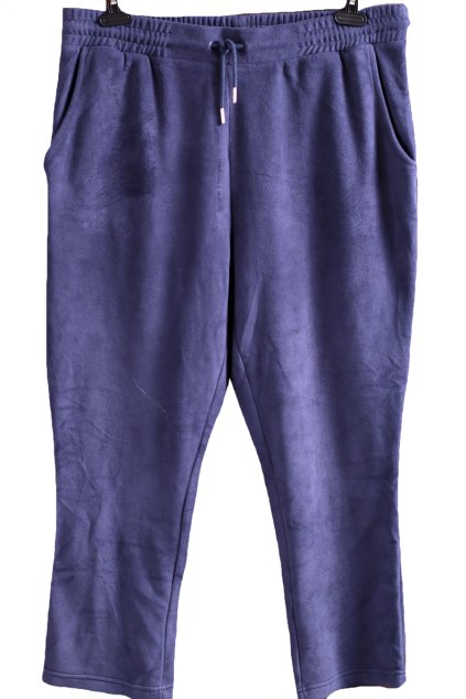 Dámské tmavě modré teplé tepláky / DAMART / XXXL (50/52) / UK 22/24 / ANGLIE