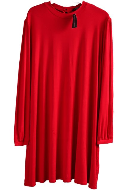 Dámské  červené šaty / DOROTHY PERKINS / XXXL (50) / UK 22 / ANGLIE