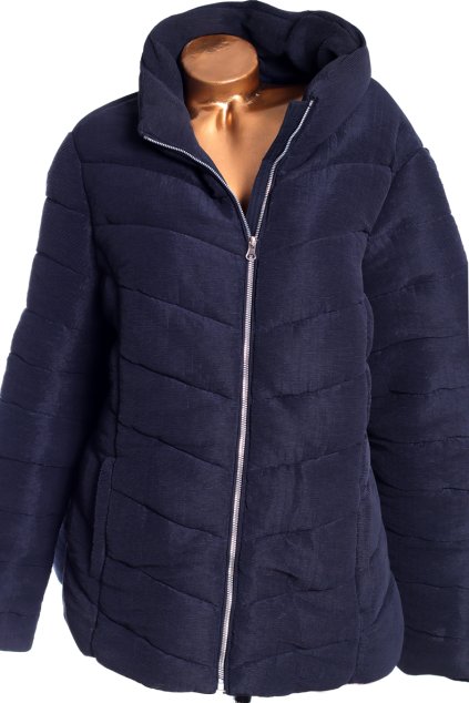 Dámská černo-modrá zimní bunda  / TU  / XXXL (48/50) / UK 22 / ANGLIE