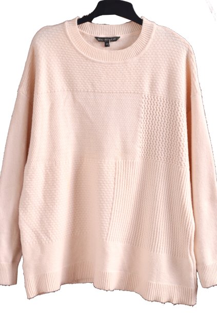 Dámský krémový svetr / LOVE KNITWEAR / XXXXL (52) / UK 24 / ANGLIE