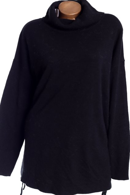 Dámský černý svetrový rolák / YOURS  / XXXL (50/52++) / UK  (22-24) ANGLIE