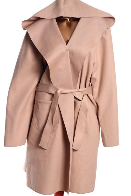 Dámský hnědý kabátek/ BOOHOO / XXXXL+ (56) / UK 28 / ANGLIE