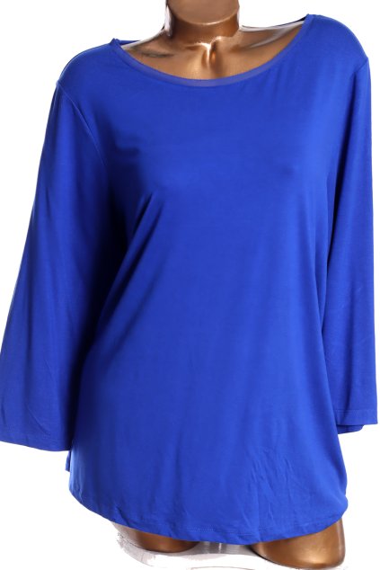 Dámské královsky modré triko  / MS - classic /  XXL (48/50) / UK 22 / ANGLIE
