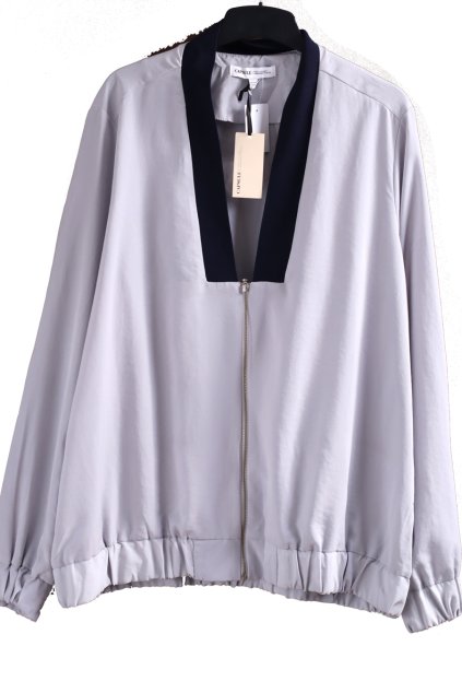 Dámská  světle modrá  lehká košilová bunda  /  CAPSULE / XXL (48/50) / UK 20  / ANGLIE