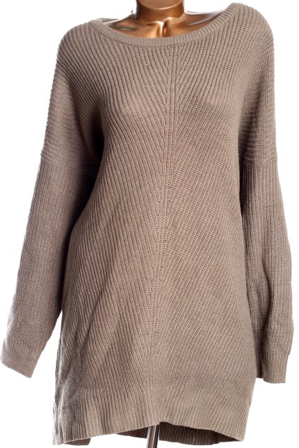 Dámský khaki zelený svetr / YOURS / XXXXL+ (58-60) / UK 30/32 /  ANGLIE