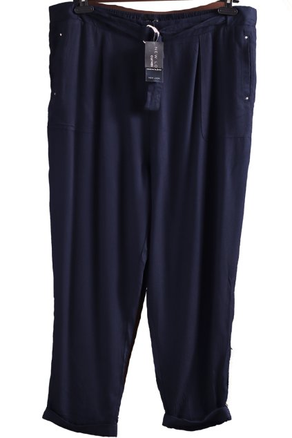 Dámské  tmavě modré kalhoty / NEW LOOK / XXXL (50) / UK 22 / ANGLIE