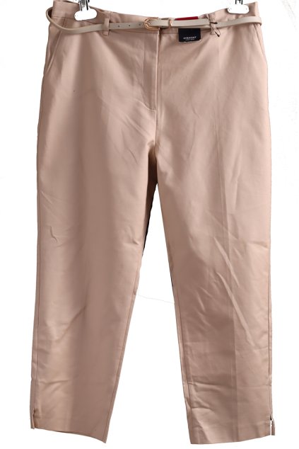 Dámské béžové kalhoty s páskem  / Marks&Spencer / XXXL (46)/ UK 18 / ANGLIE