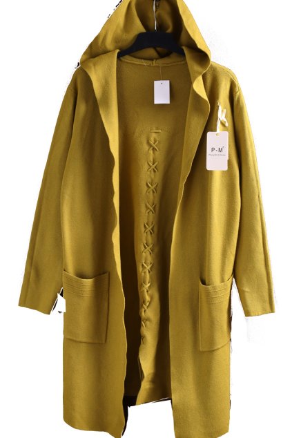 Dámský mikinovový hebký  olivový přehoz / P-M / XXXL (48/50) / UK 20/22 / ANGLIE