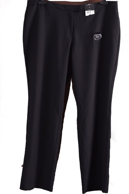 Dámské černé kalhoty  / F&F / XXXL (48) / UK 20L / ANGLIE
