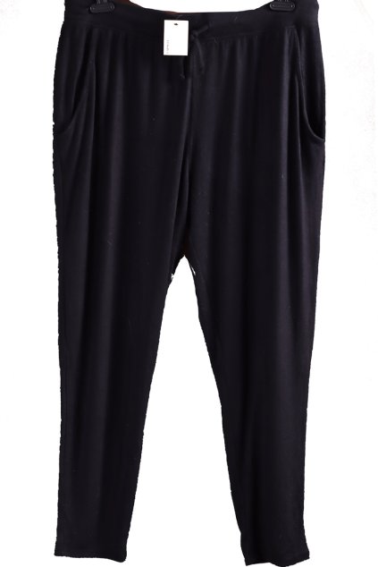 Dámské černé tepláky / CAPSULE / XXXL (50/52++) /  UK 22/ ANGLIE