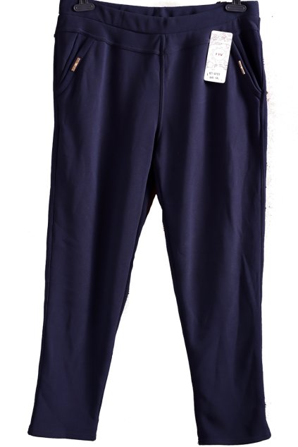 Dámské tmavě modré zateplené tepláky / FYV / XXXL (52) / UK 24 / ANGLIE