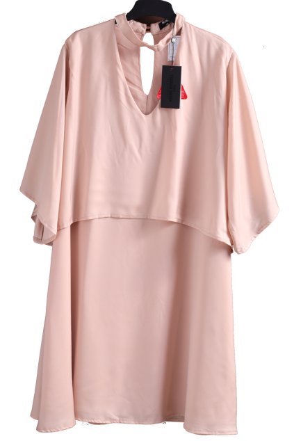 Dámské značkové pudrové šaty / FASHION UNION / XXL (48/50) / UK 20 ANGLIE