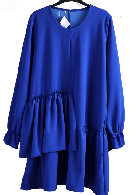 Dámské královsky modré šaty   / XXXL (48/50) / UK 18/20ANGLIE