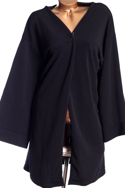 Dámský černý přehoz  / BOOHOO / XXXL (48/50) / UK 20 / ANGLIE