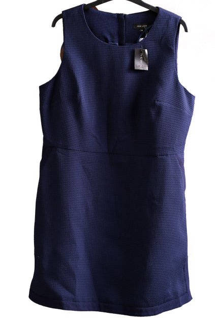 Dámské tmavě modré šaty / NEW LOOK / XXL (46) / UK 18 ANGLIE