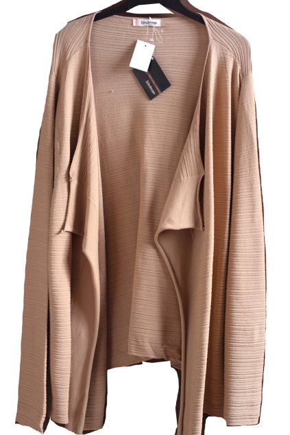 Dámský hnědý přehoz / KALEIDOSCOPE / XXL (44/46/48+) / UK 16/18 / ANGLIE