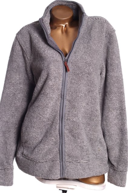 Dámská teplá šedá mikina / GEORGE/ XXXL (50) / UK 22 / ANGLIE