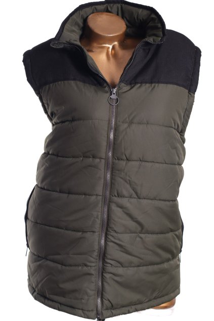 Dámská černo-khaki vesta / REGATTA / XXXXL (58/60) / UK 30/32 / ANGLIE