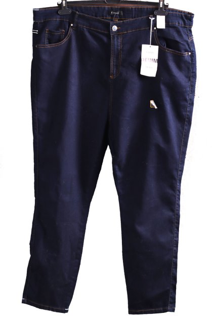 Dámské tmavě modré kalhoty / EVANS / XXXL (56) / UK 28/ ANGLIE